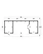 Tuindeco | Overkapping Hamar L | Type 12