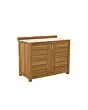 Passion Grills | Buitenkeuken Onderdeel | Milano Buitenkeukenkast 2-deurs | 120 x 63 cm | Albastro Cream