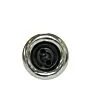 Passion | 5'' Power Jet, Twin Roto, Snap-In, Smooth, Chrome-Black