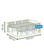 Winza | Tuinsethoes Premium 245 x 150 x 95 cm