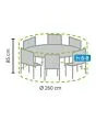 Winza | Tuinsethoes Premium Ø260 x 85 cm