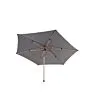 4 Seasons Outdoor | Parasol Azzurro Ø300 cm | Houtlook-Charcoal