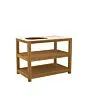 Passion Grills | Buitenkeuken Onderdeel | Milano Big Green Egg Tafel | 120 x 76 cm | Albastro Cream