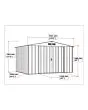 Fonteyn | Metalen Tuinhuis Con