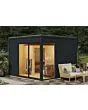 Karibu | Terning 1 Sauna Set B Antraciet