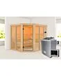 Karibu | Ainur 3 Sauna | Kachel 9 kW Externe Bediening