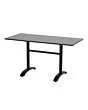 Hartman | Bistrotafel Sophie HPL 138 x 68 cm | Carbon Black