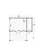 Tuindeco | Coventry Tuinhuis | Onbehandeld