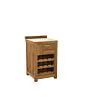 Passion Grills | Buitenkeuken Onderdeel | Milano Buitenkeukenkast 1 Lade + Wijnkast | 58 x 63 cm | Albastro Cream