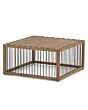 Apple Bee | Koffietafel La Croix 70 x 70 x 35 cm | Teak Tafelblad