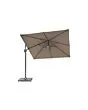 Platinum | Zweefparasol Voyager T² 270 x 270 cm | Havanna
