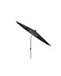 Platinum | Parasol Riva Ø270 cm | Black