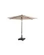 4 Seasons Outdoor | Azzurro Parasol Ø300 cm | Wenge Frame Beach