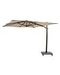 4 Seasons Outdoor | Siesta Premium 300 x 300 cm | Wenge Frame Beach