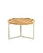 Apple Bee | Koffietafel Monaco Ø60 cm | Oyster-Teak