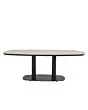 Apple Bee | Tuintafel Melville Tonvorm 220 x 110 cm | Black