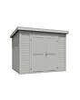 Outdoor Life Products | Tuinhuis Mila 250 x 200 | Gecoat | Platinum Grey