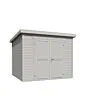 Outdoor Life Products | Tuinhuis Mila 250 x 250 | Gecoat | Platinum Grey
