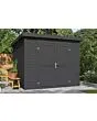 Outdoor Life Products | Tuinhuis Mila 250 x 250 | Gecoat | Carbon Grey