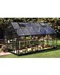 Royal Well | Tuinkas Magnum 148 | Tuindersglas 3 mm | Zwart