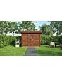 Lugarde Select Modern | Tuinhuis Groningen 300 x 300 | Bruin Geolied