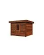 Lugarde Select Modern | Tuinhuis Groningen 300 x 300 | Bruin Geolied