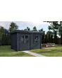 Lugarde Select Modern | Tuinhuis Breda 388 x 250 | Zwart Geolied