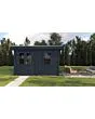 Lugarde Select Modern | Tuinhuis Breda 388 x 250 | Zwart Geolied