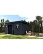 Lugarde Select Modern | Tuinhuis Breda 388 x 250 | Zwart Geolied