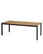 4 Seasons Outdoor | Tuintafel 220 x 95 cm Goa | Teak-Aluminium