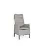 SUNS | Tuinstoel Antas Verstelbaar | MRG | Light Anthracite Mixed Weave