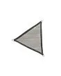 Platinum | Coolfit Schaduwdoek Driehoek 500 x 500 x 500 cm | Antraciet