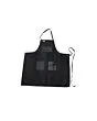 Traeger | BBQ Schort Zwart | Canvas en Leer | XL