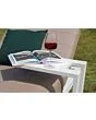 Fonteyn | Bijzettafel U Aluminium | Wit