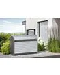 Biohort | Opbergbox StoreMax 190 | Zilver-Metallic