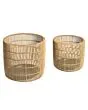 Max & Luuk | Bloembakkenset Bo (2 stuks) | Naturel
