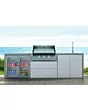 Beefeater | Buitenkeuken Element Harmony 4 Brander | Double Fridge, Sink & Tap Pack Modules Only