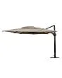 4 Seasons Outdoor | Zweefparasol Hacienda 300 x 400 cm | Taupe