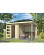 Outdoor Life Products | Tuinhuis met Overkapping Jelle 370 x 175