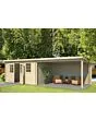 Outdoor Life Products | Tuinhuis+Overkapping Aida 760 x 275 | 5 Kleuren