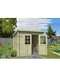 Outdoor Life Products | Tuinhuis Indi 230 x 175 | Geïmpregneerd | Olijfgroen