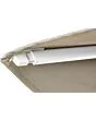 Platinum | Zweefparasol Challenger T² Premium 300 x 300 cm | Wit-Manhattan