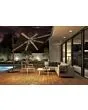 Platinum | Zweefparasol Challenger T² Glow 300 x 300 cm | Lichtgrijs