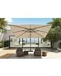 Platinum | Zweefparasol Challenger T¹ Premium 300 x 300 cm | Faded Black
