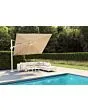 Platinum | Zweefparasol Challenger T² Premium 300 x 300 cm | Wit-Manhattan