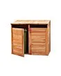 Tuindeco | Containerberging Dubbel | Hardhout