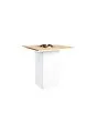 Cosi | Cosiloft 100 Bartable | White Frame | Teak Top