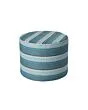 Borek | Poef Desio AW Ø60 x 48 cm | Azzurro