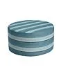 Borek | Poef Desio AW Ø80 x 42 cm | Azzurro