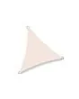Platinum | Dreamsail Waterproof Schaduwdoek Driehoek 500 x 500 x 500 cm | Cream